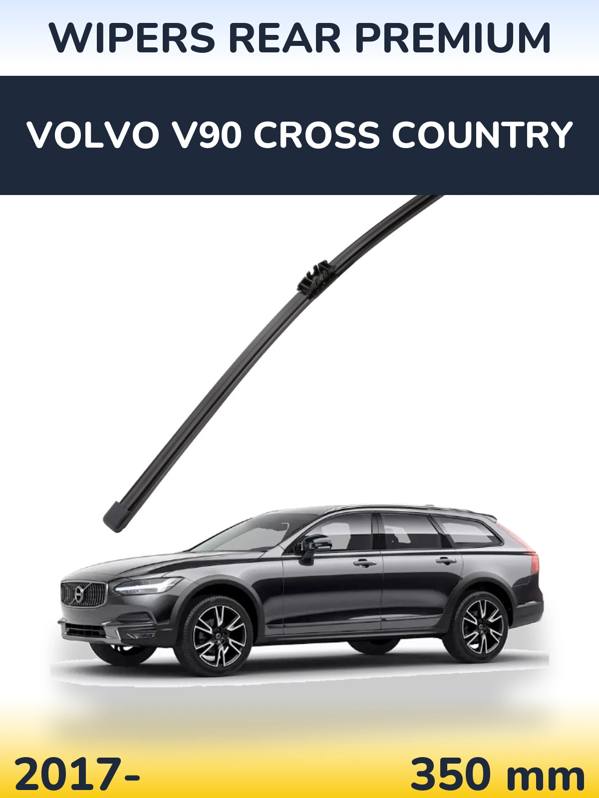 Задний дворник WIPERS REAR PREMIUM 350 мм для Volvo V90 Cross Country 2017-2026