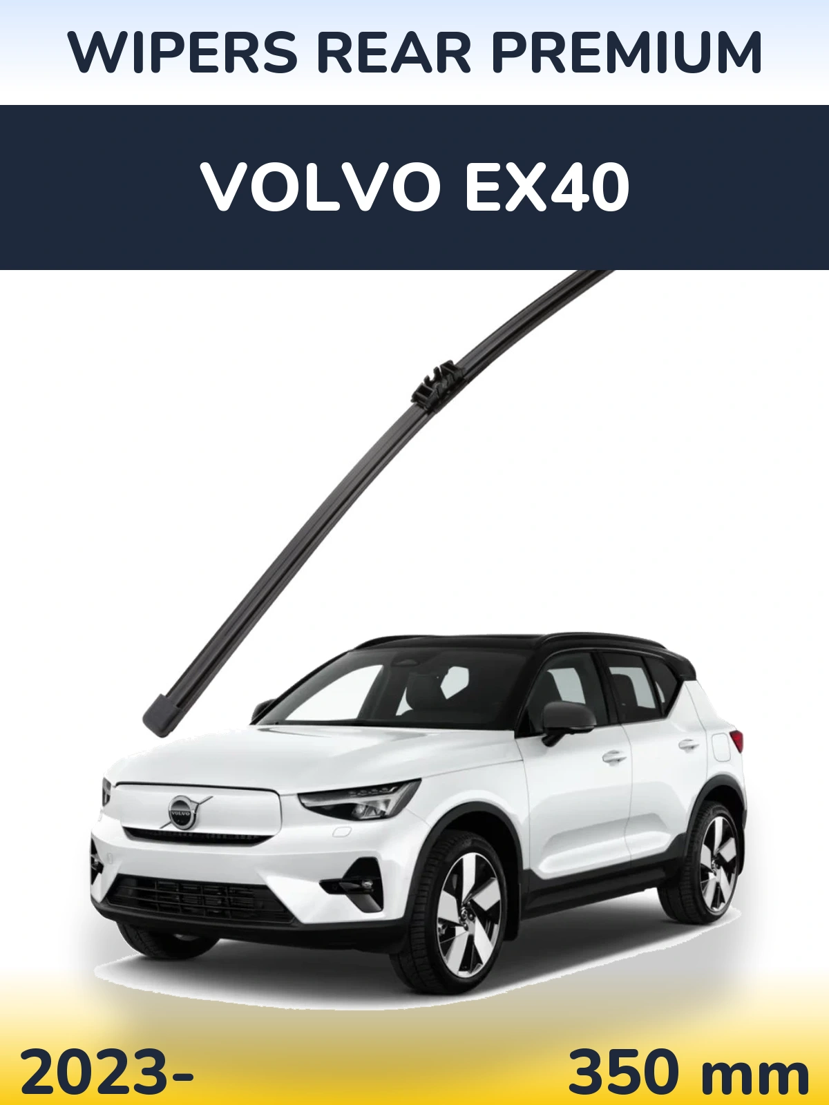 Rear wiper blade WIPERS REAR PREMIUM 350 mm for Volvo EX40 2023-2026