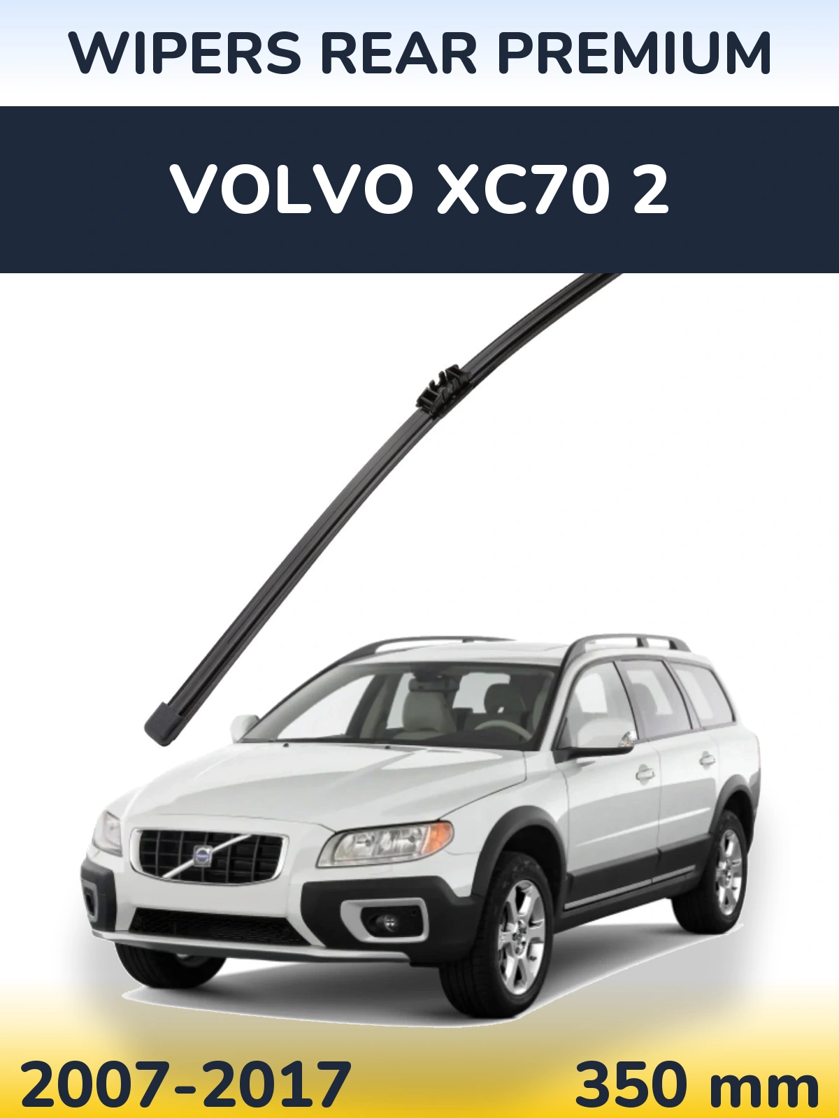 Rear wiper blade WIPERS REAR PREMIUM 350 mm for Volvo XC70 2 2007-2017