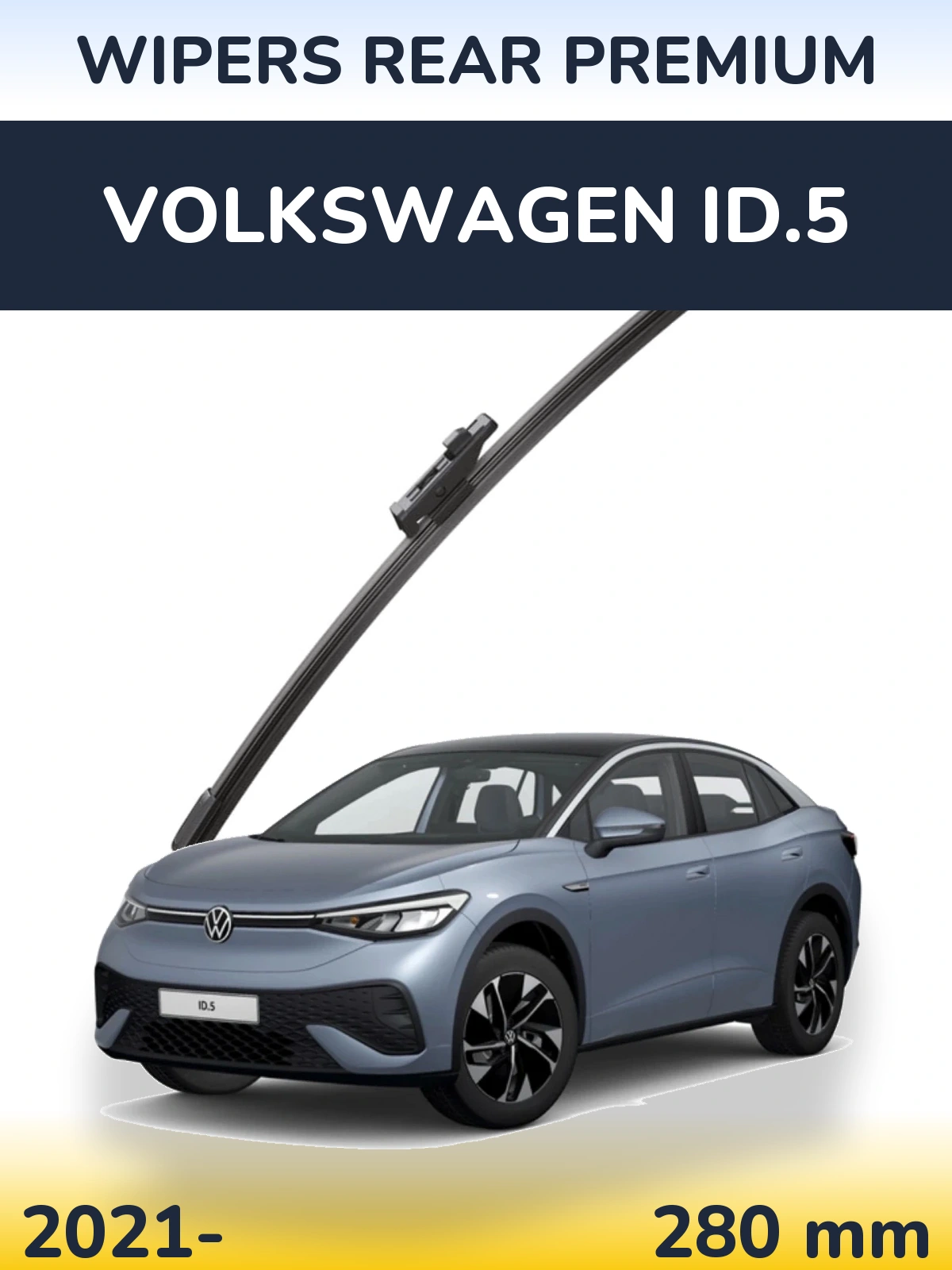 Задний дворник WIPERS REAR PREMIUM 280 мм для Volkswagen ID.5 2021-2026