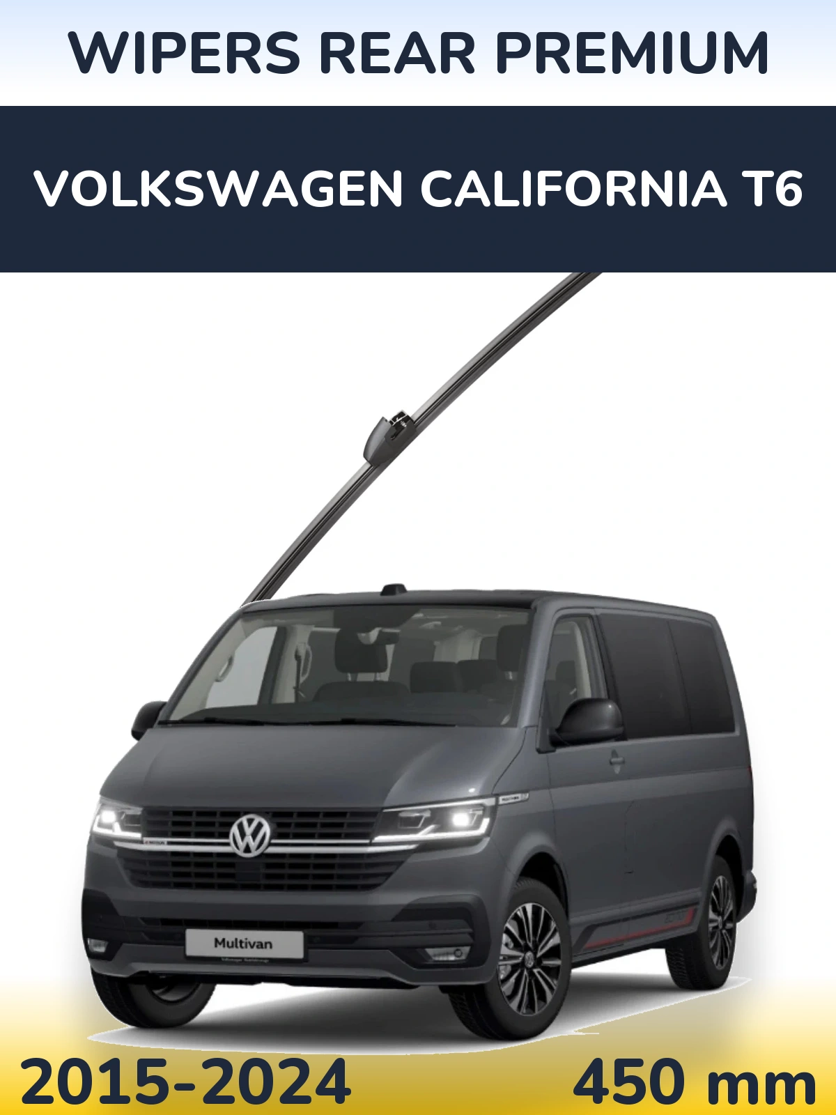 Задня щітка WIPERS REAR PREMIUM 450 мм для Volkswagen California T6 2015-2024