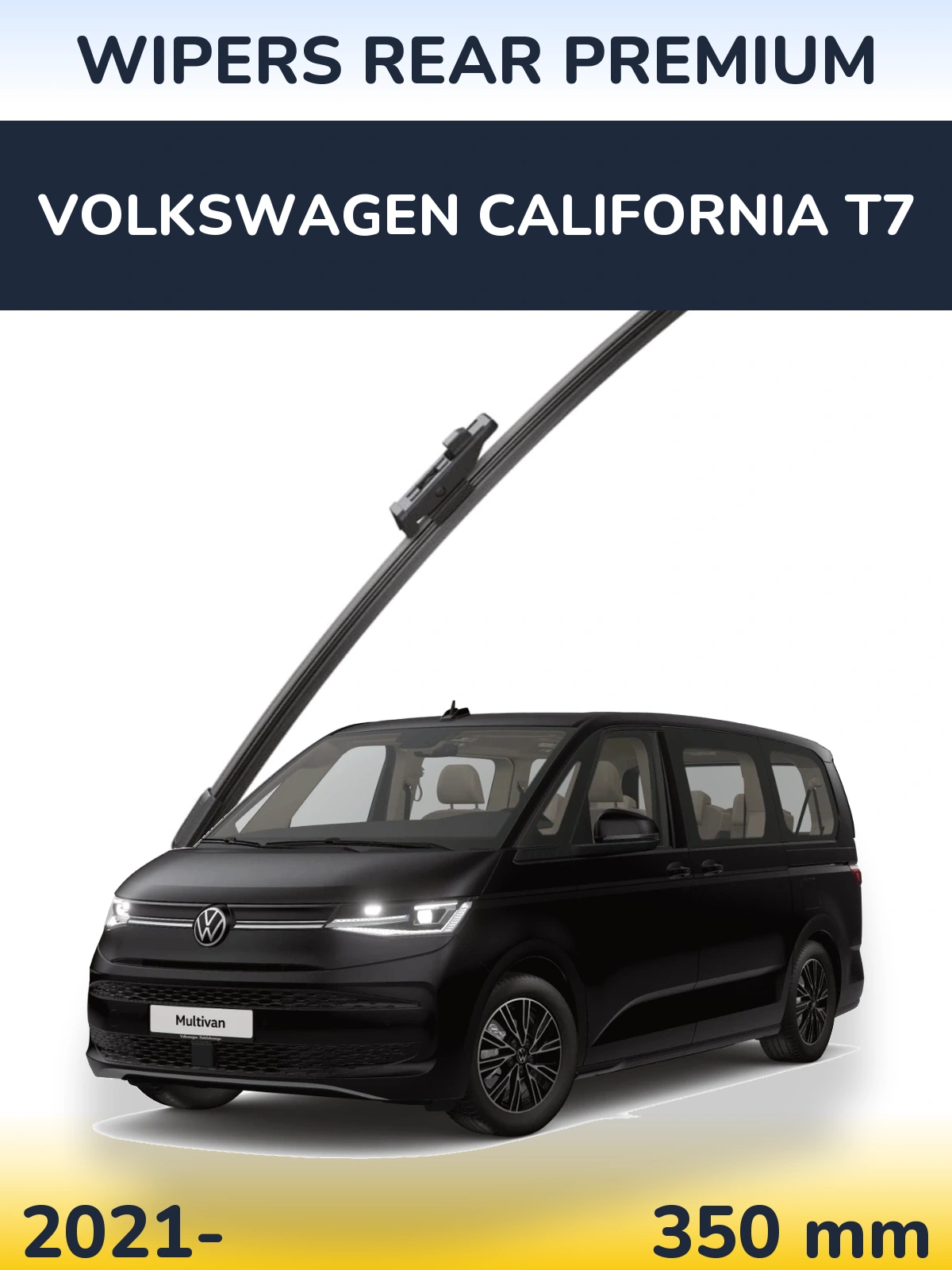 Задний дворник WIPERS REAR PREMIUM 350 мм для Volkswagen California T7 2021-2026