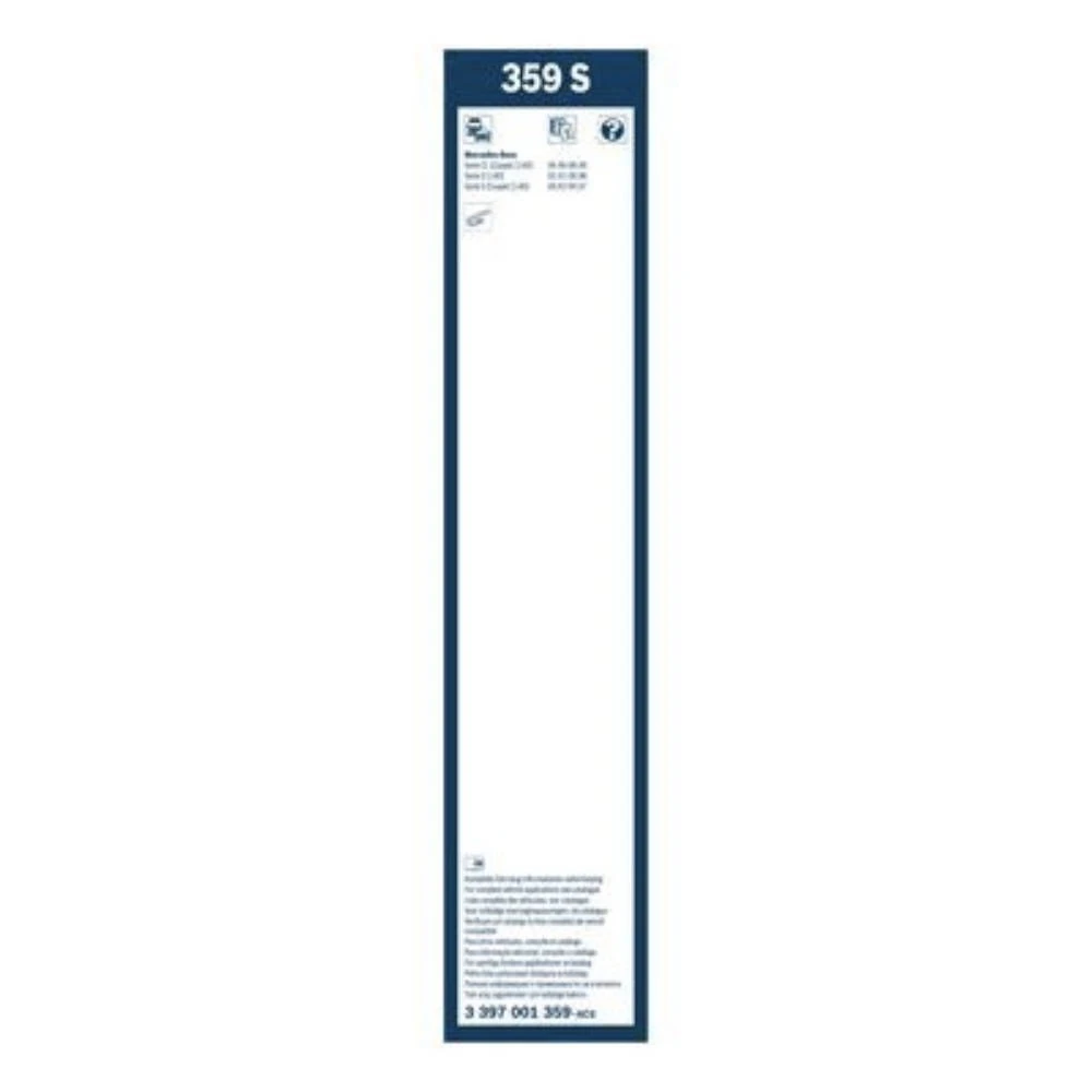 Front wiper blade set BOSCH Twin 705 & 628 mm for Mercedes CL Class 1992-1999