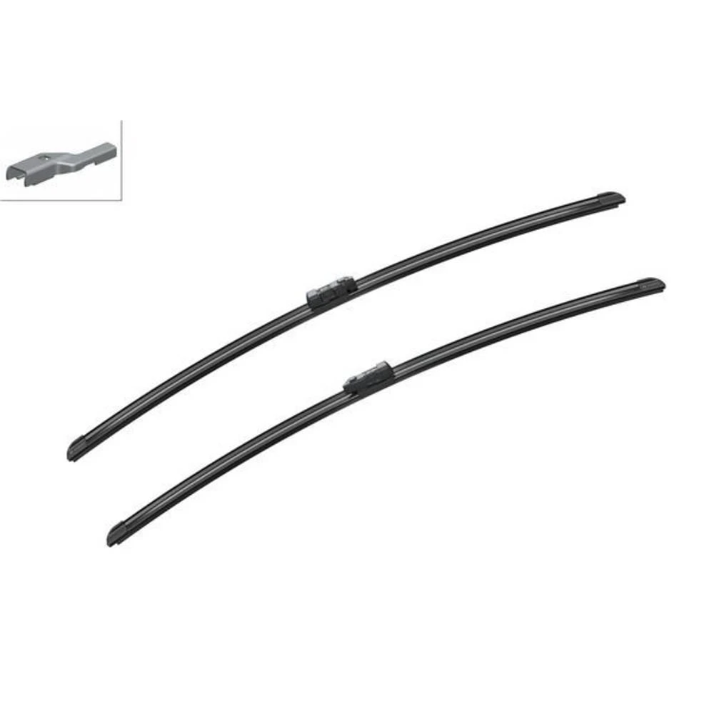 Front wiper blade set BOSCH AeroTwin 730 & 730 mm for Ford Focus 3 Turnier 2010-2018