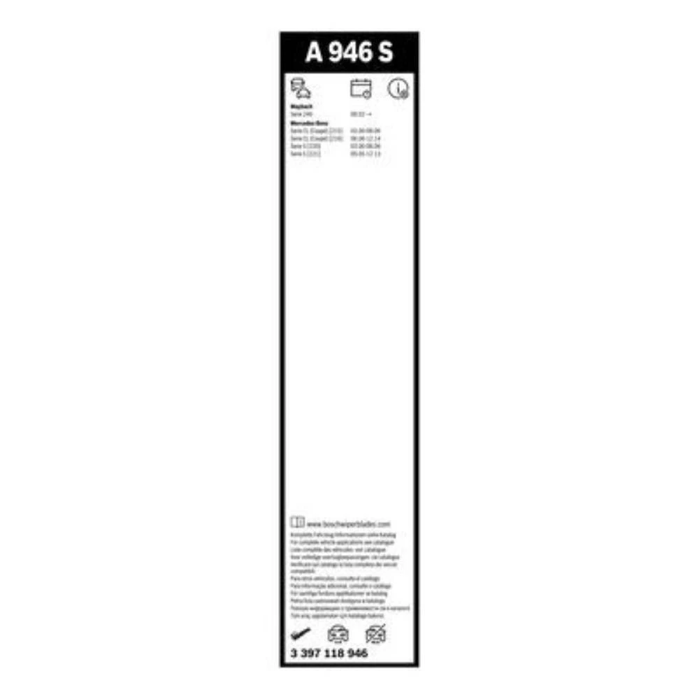 Front wiper blade set BOSCH AeroTwin 680 & 680 mm for Mercedes S-Klasse 2005-2013