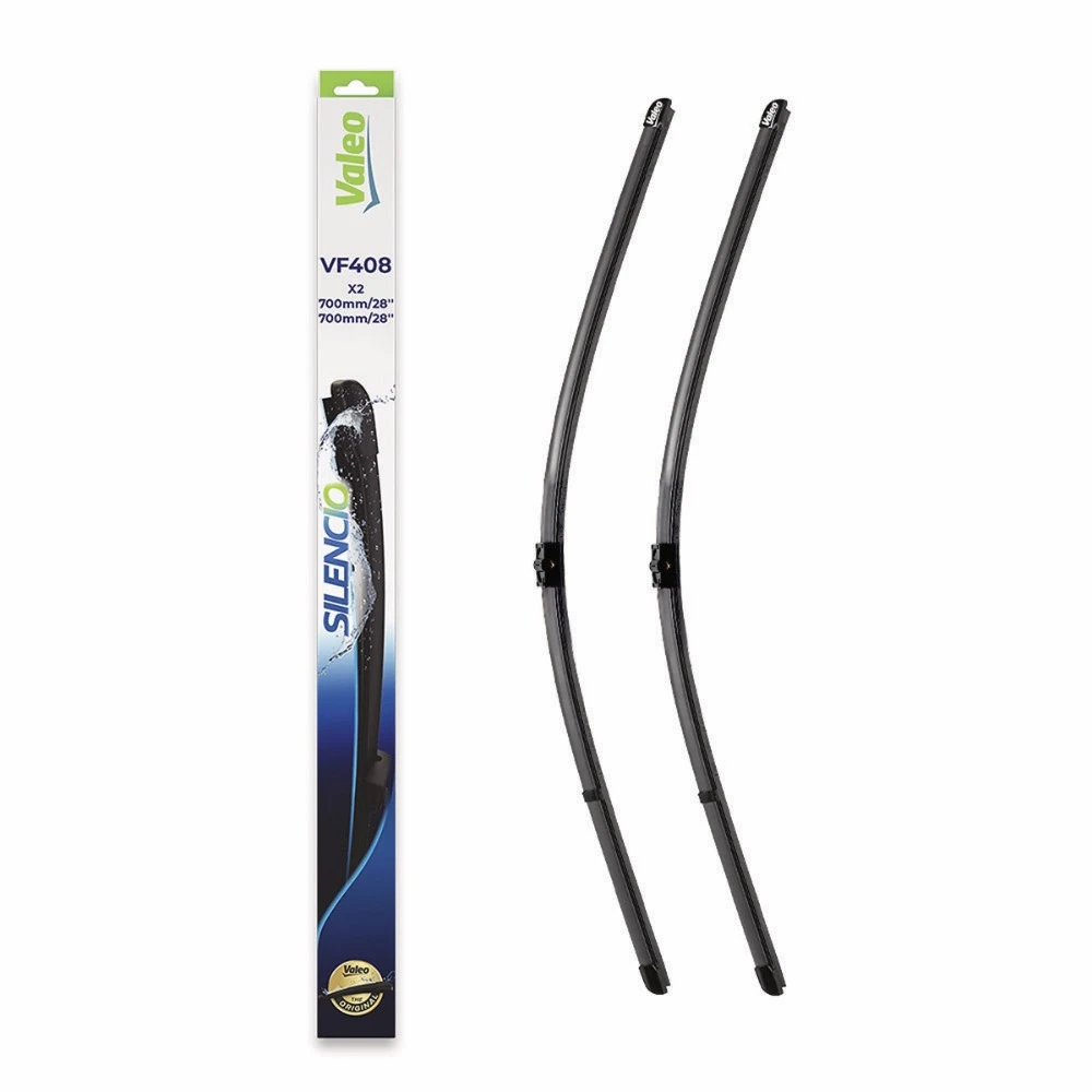 Front wiper blade set Valeo Silencio Flat 700 & 700 mm for Volkswagen Golf Plus 2009-2014