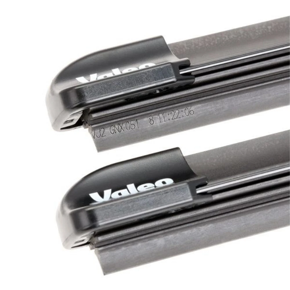 Front wiper blade set Valeo Silencio Flat 650 & 420 mm for Ford Focus 2 2004-2008