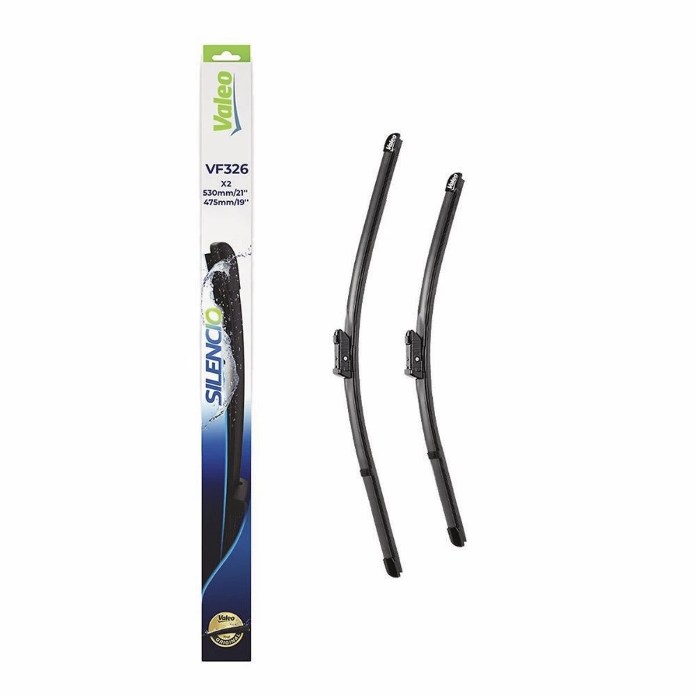 Комплект передних дворников Valeo Silencio Flat 530 & 475 мм для SEAT Ibiza 3 2006-2009