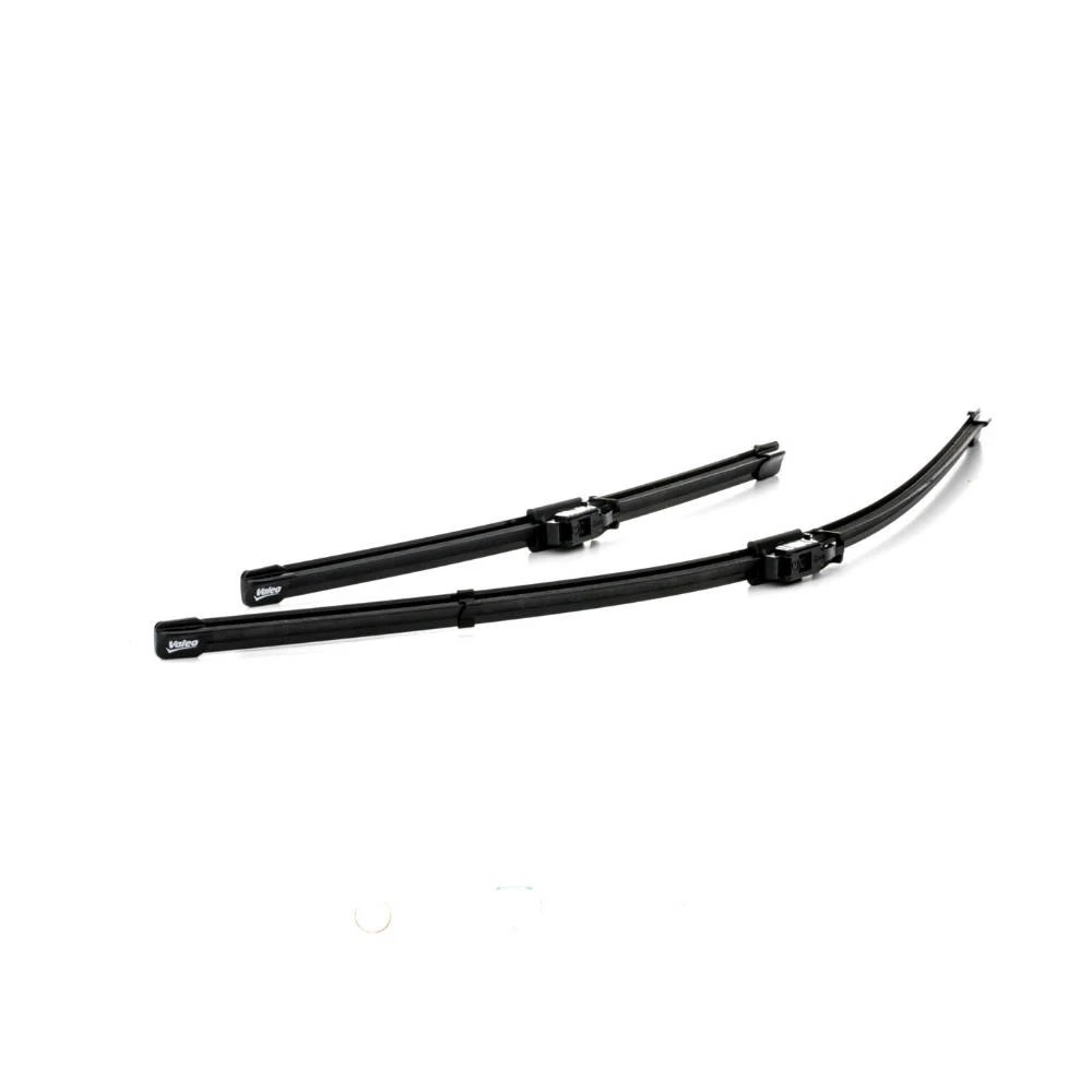 Front wiper blade set Valeo Silencio Flat 650 & 380 mm for Renault Captur 2016-2019