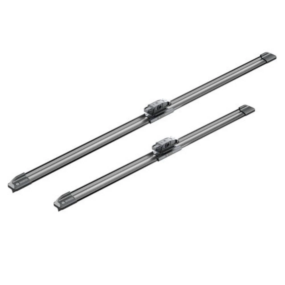 Front wiper blade set BOSCH AeroTwin 600 & 450 mm for Renault Duster 1 2016-2018