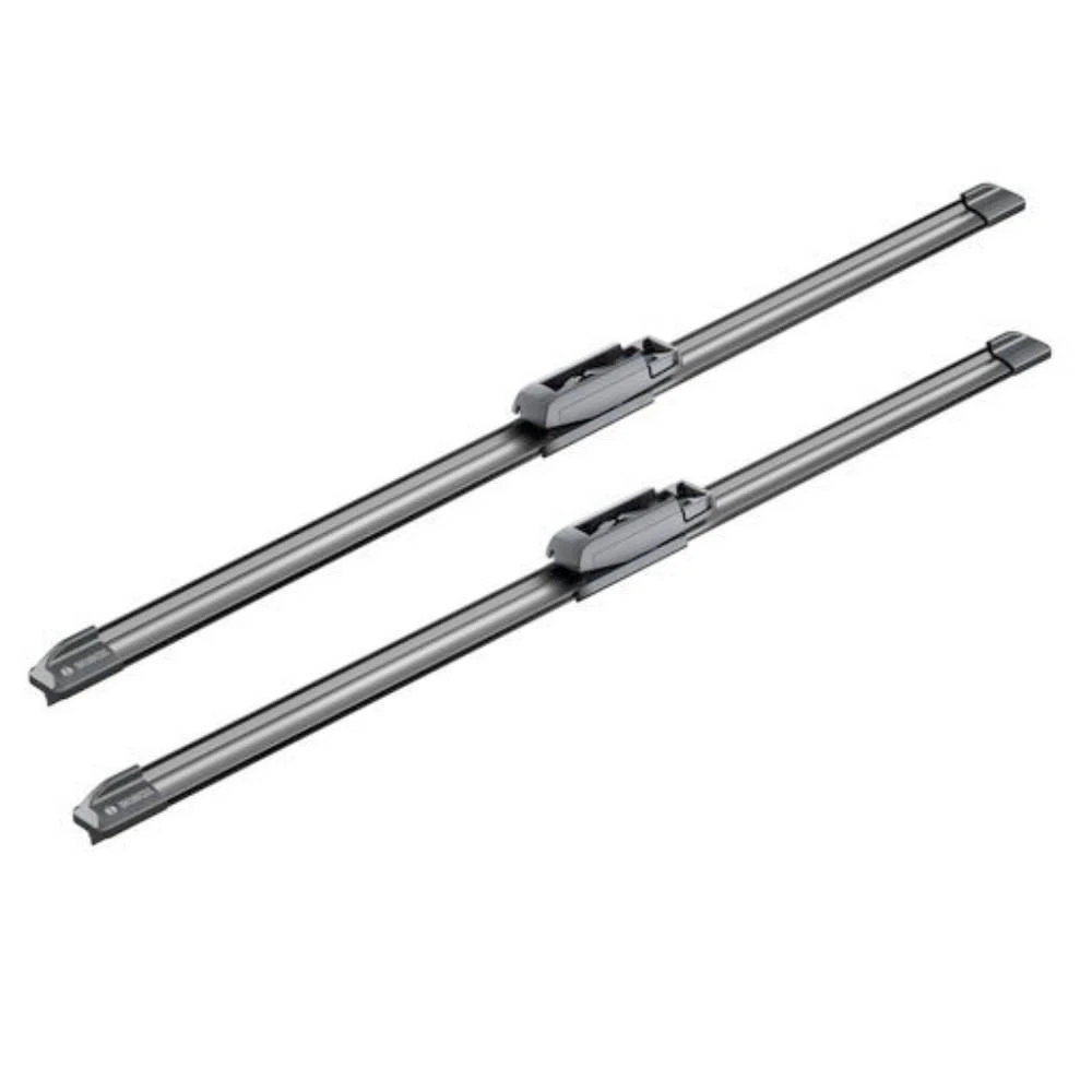 Front wiper blade set BOSCH AeroTwin 555 & 555 mm for Audi A6 Avant 2005-2011
