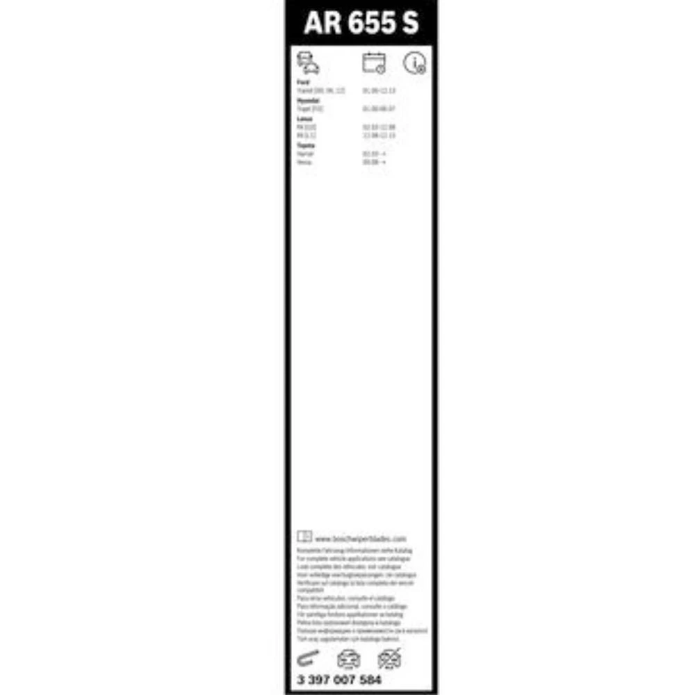 Комплект передних дворников BOSCH AeroTwin 650 & 550 мм для Honda Odyssey 2005-2010