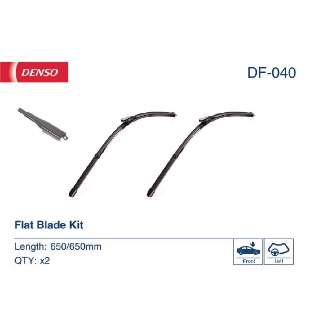 Stikla tīrītāji Denso Flat automašīnai SEAT Leon