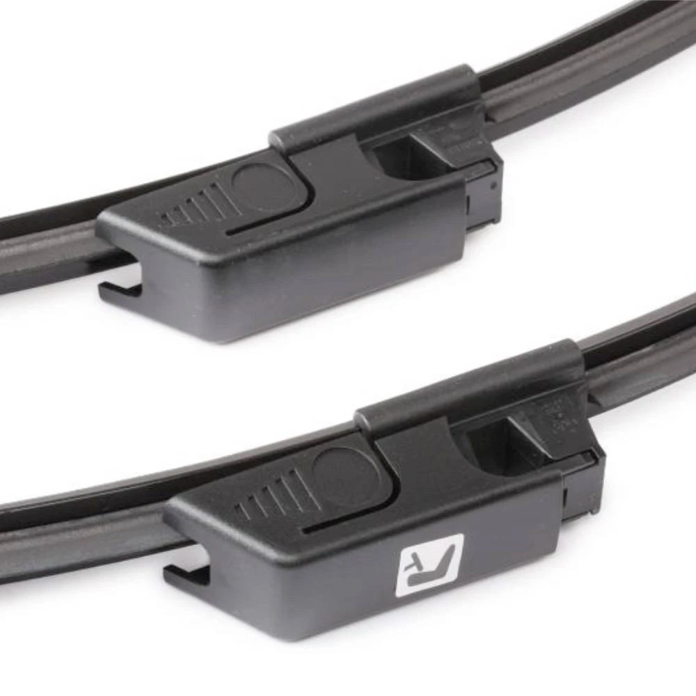 Front wiper blade set Valeo Silencio Flat 590 & 580 mm for Bentley Arnage Drophead 2005-2009