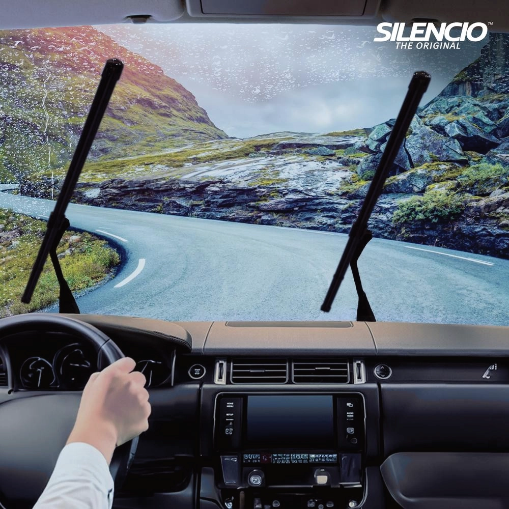 Front wiper blade set Valeo Silencio Hybrid 450 & 450 mm for Chevrolet Suburban 8 1992-1999