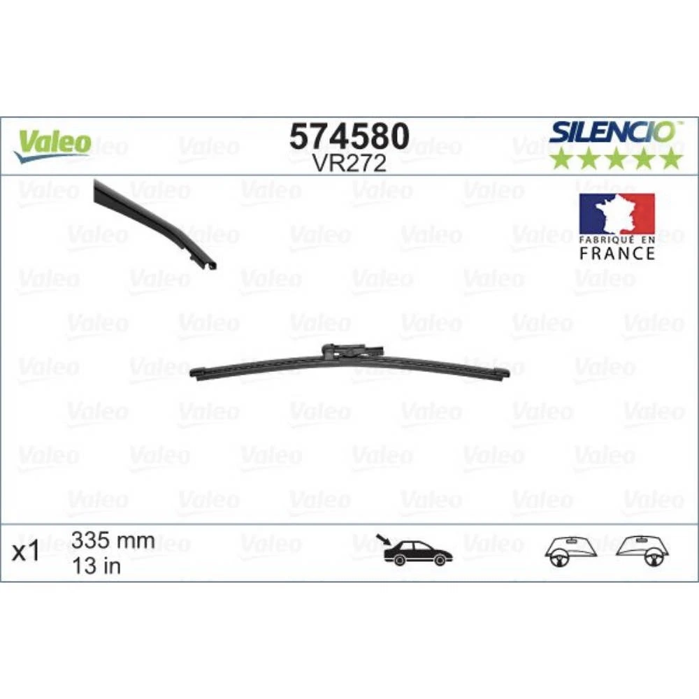 Дворники Valeo Silencio Rear для Range Rover Velar