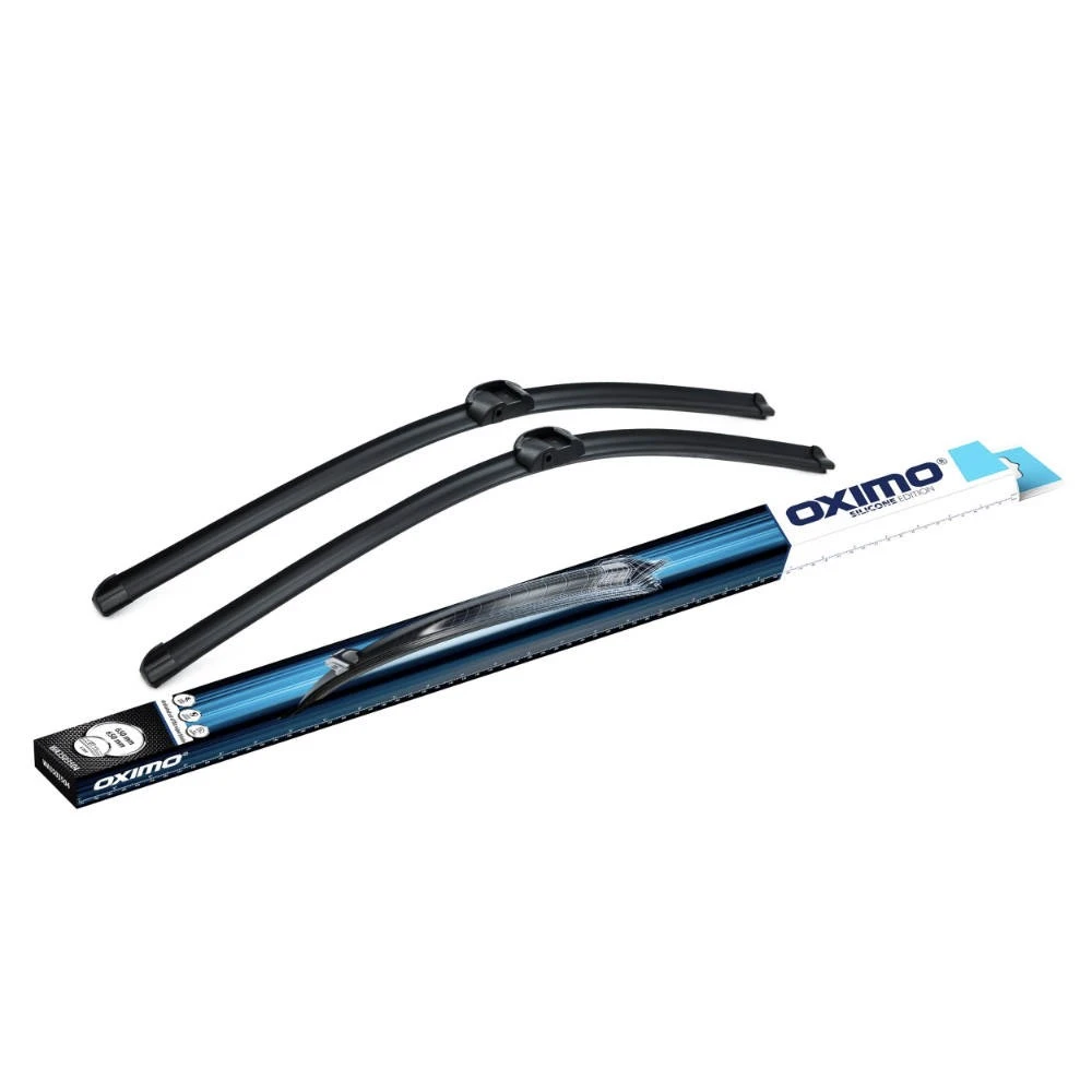 Front wiper blade set Oximo Flat Original 650 & 650 mm for Mercedes CL Class 2006-2014