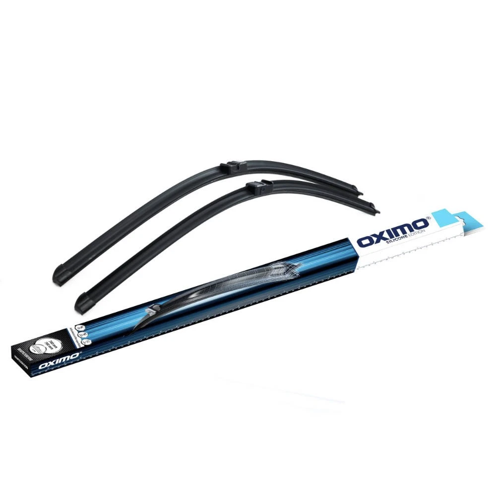 Front wiper blade set Oximo Flat Original 700 & 700 mm for Volkswagen Sharan 2 2001-2010