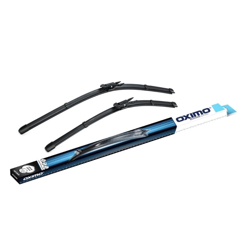 Front wiper blade set Oximo Flat Original 650 & 400 mm for Lincoln MKC 2018-2019